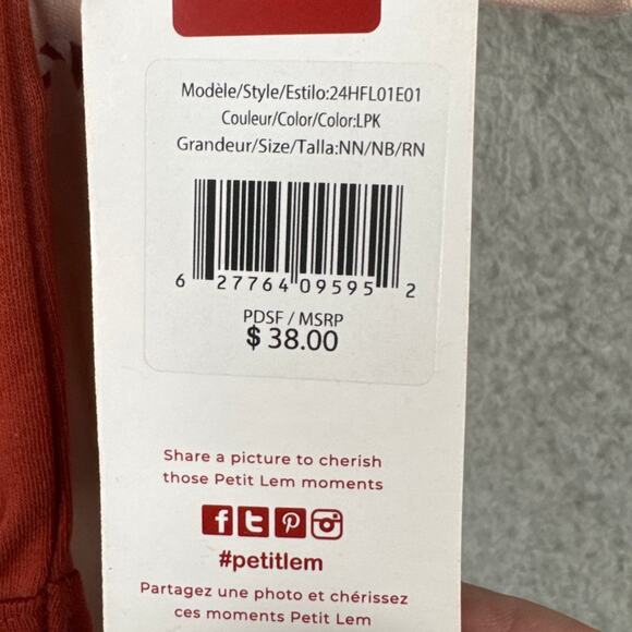 Nordstrom Holiday Set One Piece Pants Top Bib Mits Pink Candy Cane NB Christmas - Picture 4 of 4